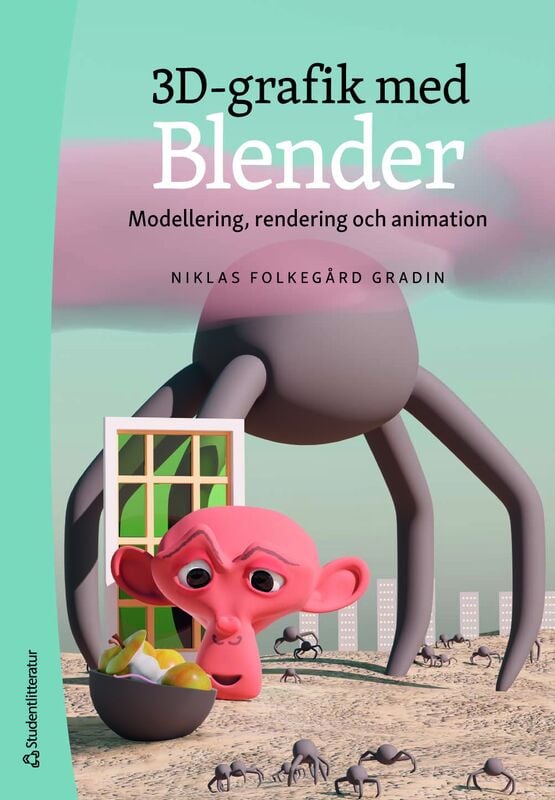 ISBN 9789144220031 3D-grafik med Blender