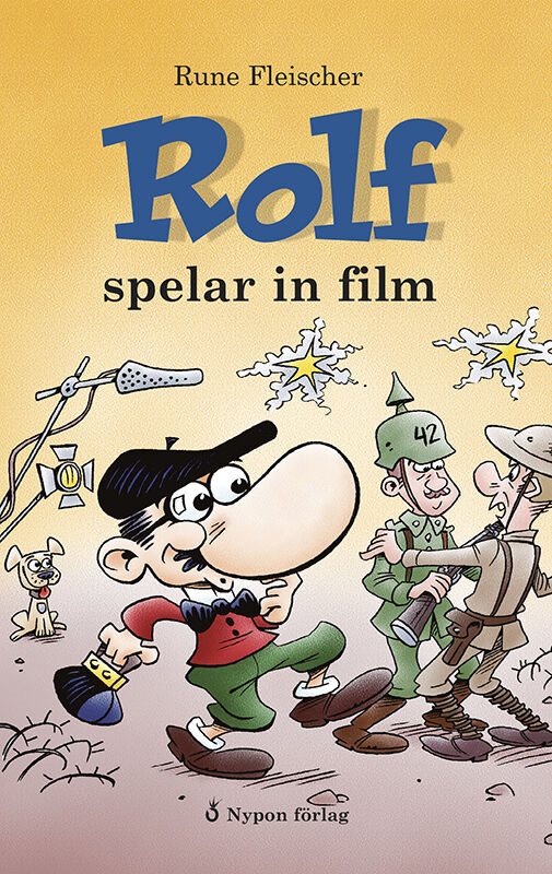 ISBN 9789178250950 Rolf spelar in film