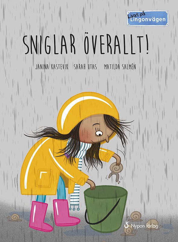 ISBN 9789178251438 Livat på Lingonvägen: Sniglar överallt!