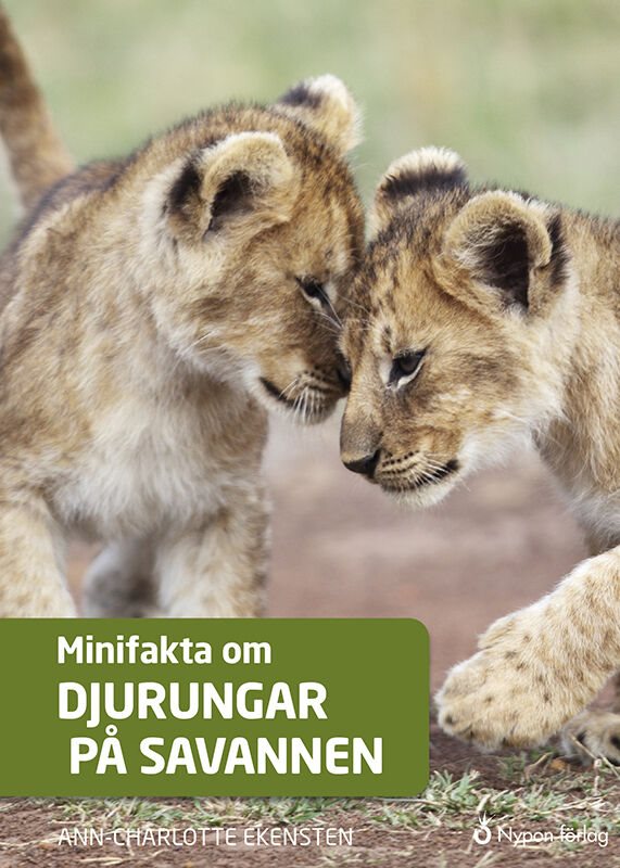 ISBN 9789178254576 Minifakta om djurungar på savannen