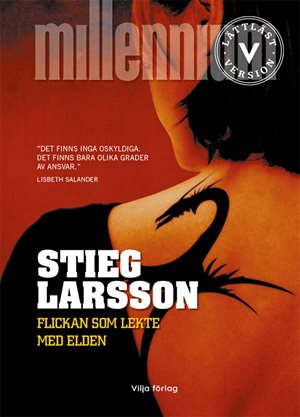ISBN 9789179493691 Flickan som lekte med elden (lättläst)