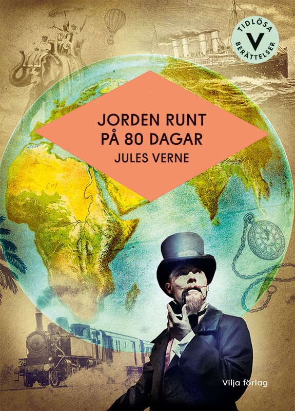 ISBN 9789179496272 Jorden runt på 80 dagar (lättläst)