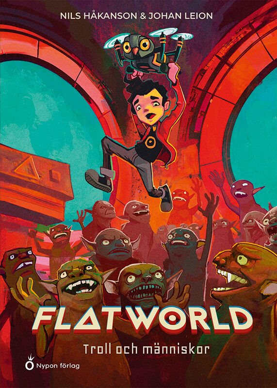 ISBN 9789180770729 Flatworld - Troll och människor