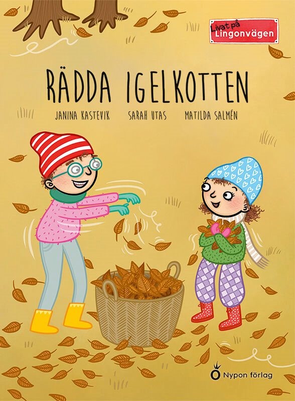 ISBN 9789180776714 Livat på Lingonvägen: Rädda igelkotten