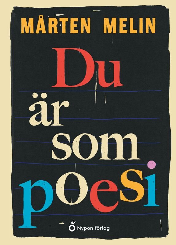 ISBN 9789180777001 Du är som poesi