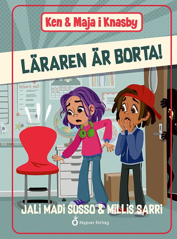 ISBN 9789180782234 Ken och Maja i Knasby - Läraren är borta!