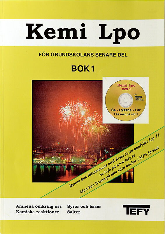 ISBN 9789185634361 Kemi Lpo 1 Elevbok