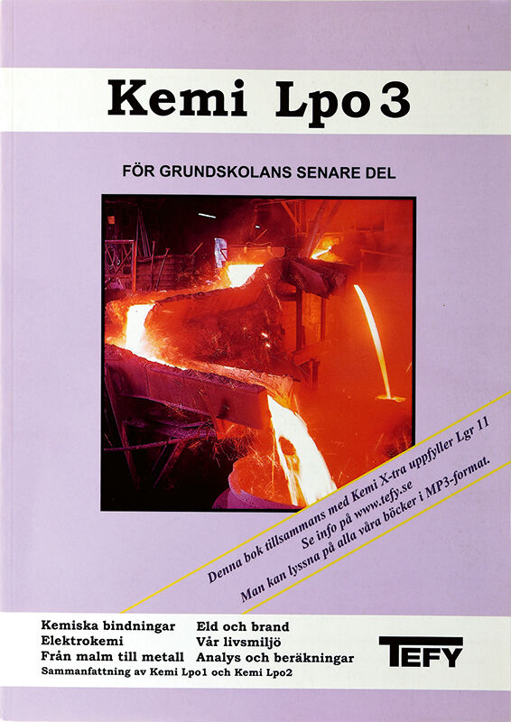 ISBN 9789185634453 Kemi Lpo 3 Elevbok