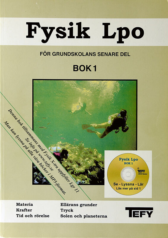 ISBN 9789185634507 Fysik Lpo 1 Elevbok