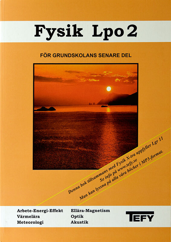 ISBN 9789185634538 Fysik Lpo 2 Elevbok