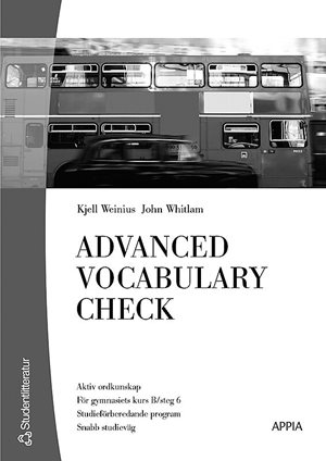 ISBN 9789144020952 Advanced Vocabulary Check (10-pack)