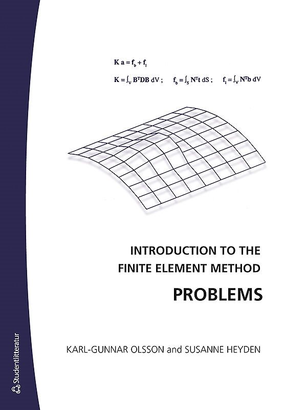 ISBN 9789144051260 Introduction to the Finite Element Method Problems