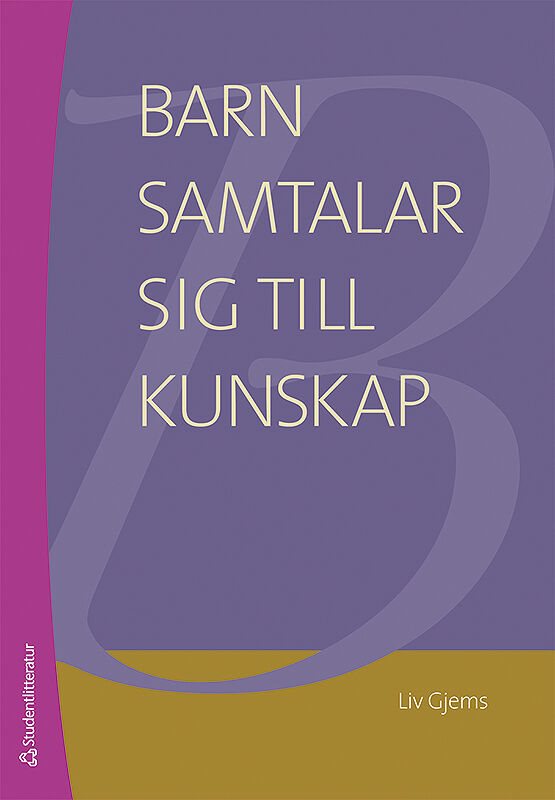 ISBN 9789144069081 Barn samtalar sig till kunskap