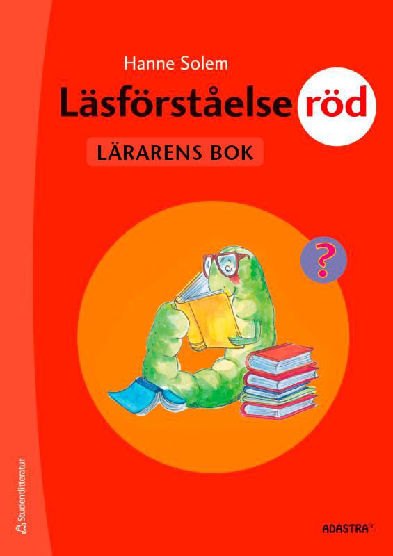 ISBN 9789144072982 Läsförståelse Röd Lärarens bok