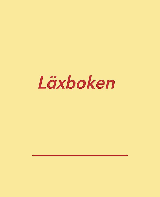 ISBN 9789144079295 Läxboken Gul