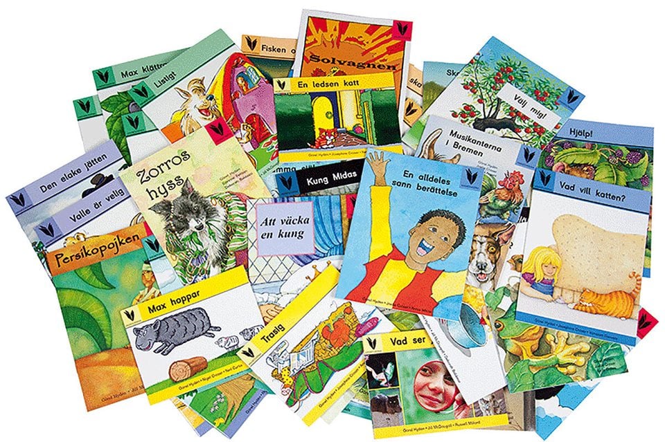 ISBN 9789144081779 Vingböckerna Komplett sats Steg 1-12 60 böcker