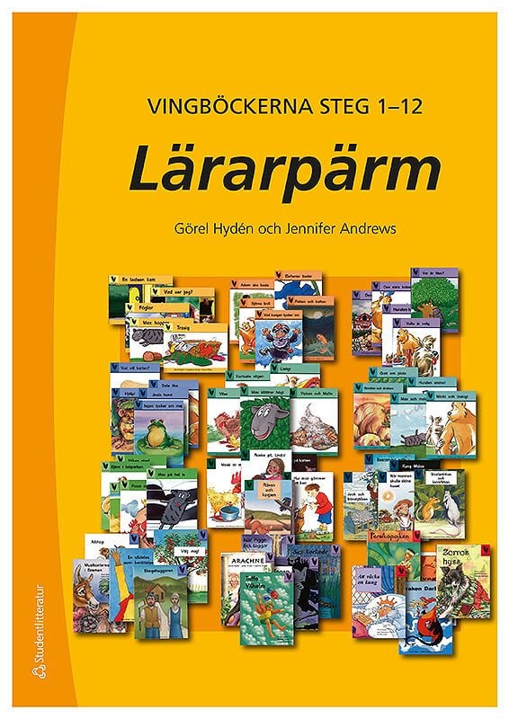 ISBN 9789144083469 Vingböckerna Lärarpärm steg 1-12