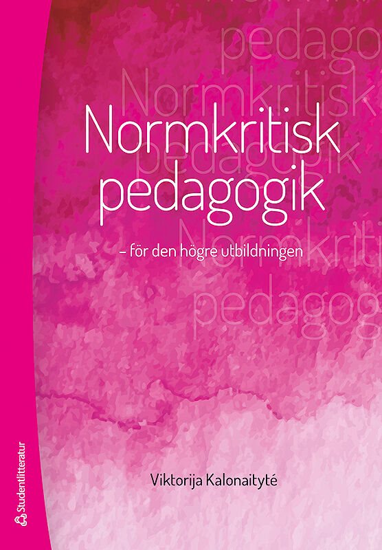 ISBN 9789144084107 Normkritisk pedagogik