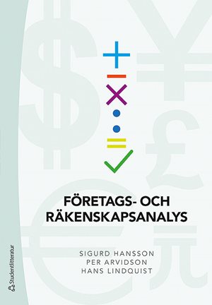 ISBN 9789144085791 Företags- och räkenskapsanalys
