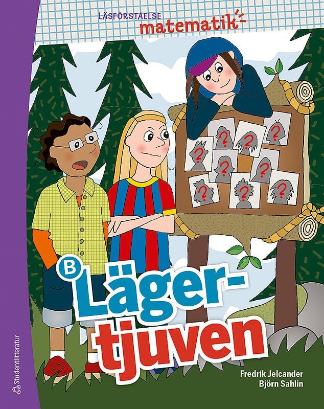ISBN 9789144089713 Läsförståelse matematik B - Lägertjuven