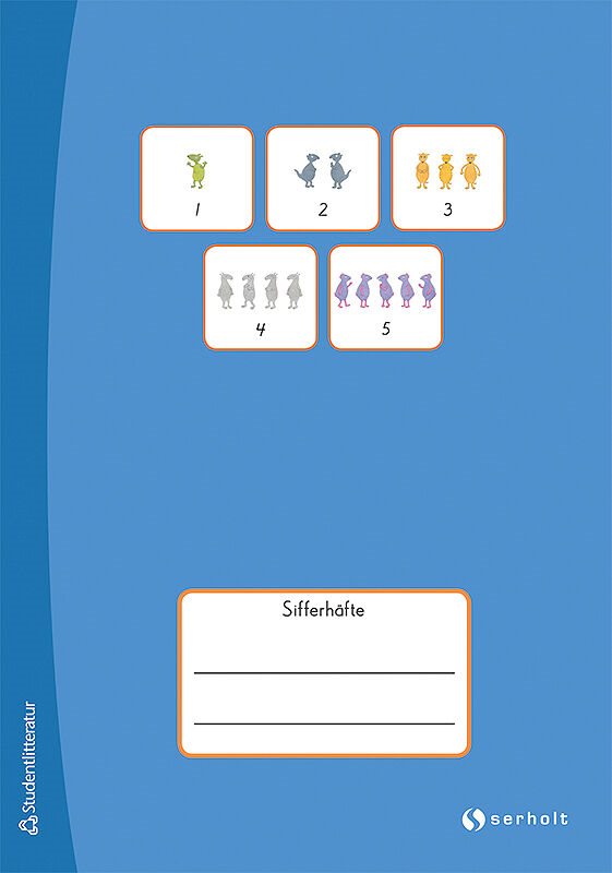 ISBN 9789144091167 Sifferhäfte Blå - 10-pack