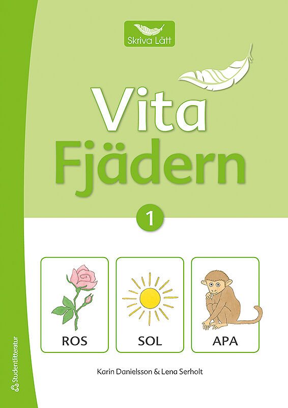 ISBN 9789144091839 Skriva lätt 1 Vita fjädern