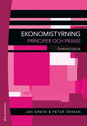 ISBN 9789144094410 Ekonomistyrning - övningsbok