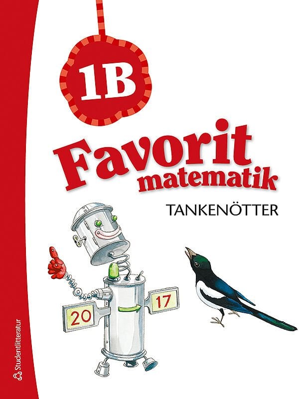 ISBN 9789144102474 Favorit matematik Tankenötter 1B, 5-pack