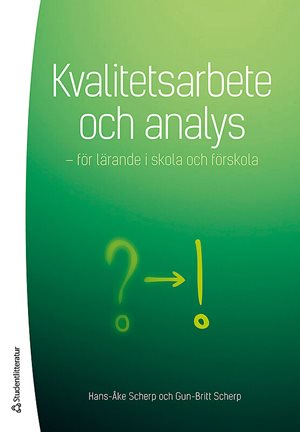 ISBN 9789144106731 Kvalitetsarbete och analys