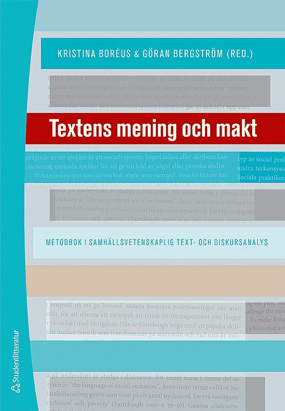 ISBN 9789144117928 Textens mening och makt