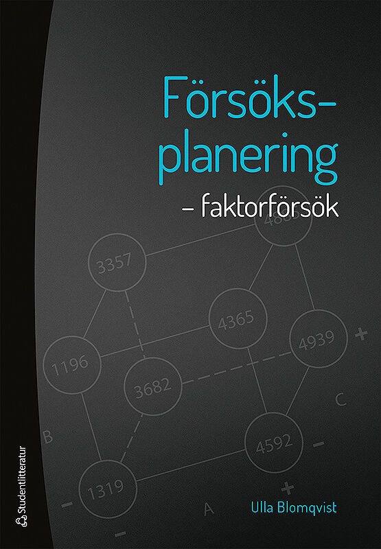 ISBN 9789144118925 Försöksplanering