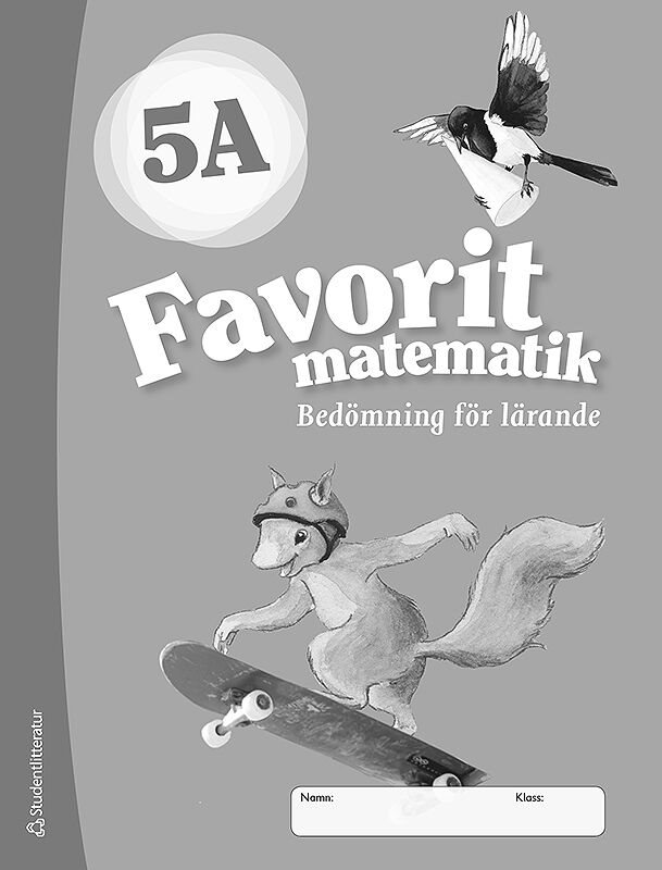 ISBN 9789144124858 Favorit matematik 5A Bedömning för lärande 10-pack