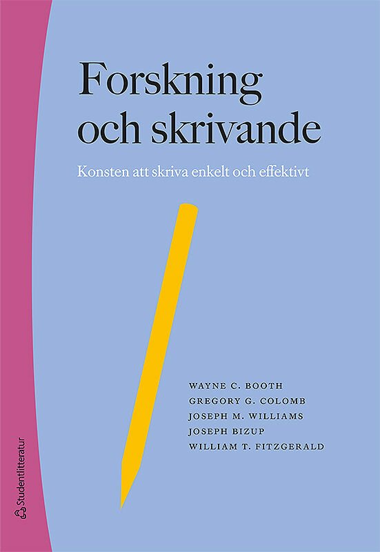 ISBN 9789144129327 Forskning och skrivande