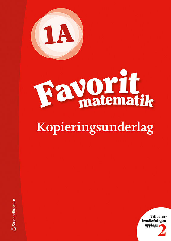 ISBN 9789144131993 Favorit matematik 1A Kopieringsunderlag