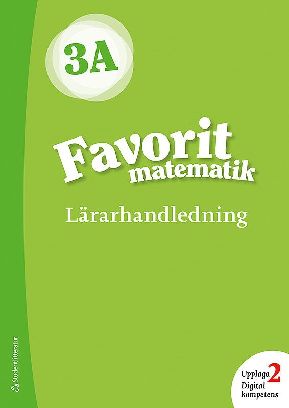 ISBN 9789144137704 Favorit matematik 3A - Digital lärarlicens 12 mån