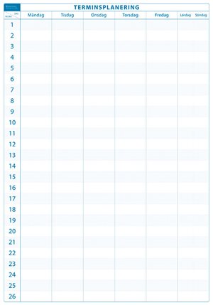 ISBN 9789144138466 Terminsplanering