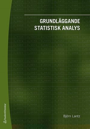 ISBN 9789144138947 Grundläggande statistisk analys