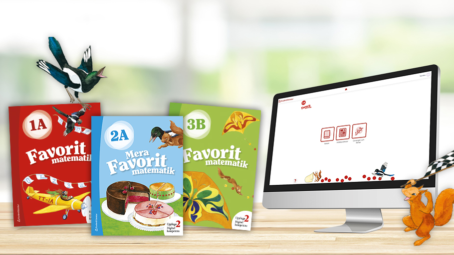 Läromedel Favorit matematik 1-3 lågstadiet grundskolan