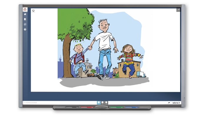 Illustrationer att använda vid högläsning