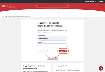 Beställ och aktivera digitala provexemplar | Studentlitteratur