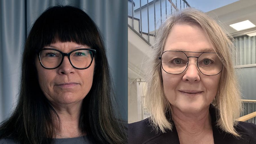 Pictures of Katarina Winka and Åsa Ryegård