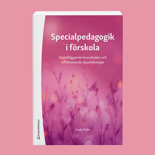 Mockup av boken Specialpedagogik i förskola – Grundläggande huvudsaker och reflekterande djupdykningar