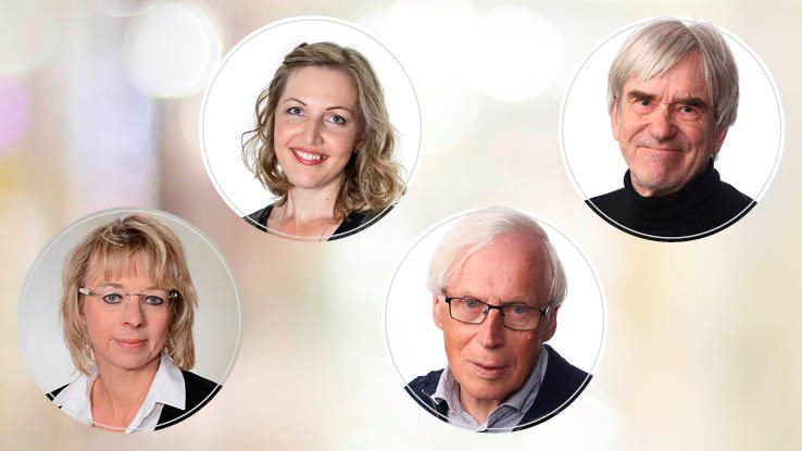 Bild på Gunilla Eklund, Jessica Aspfors, Sven-Erik Hansén och Tom Wikman 