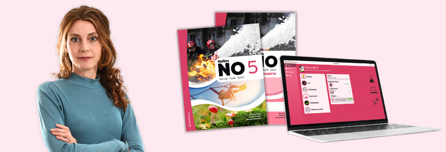 Marie Hannerstig, läromedelsutvecklare för Helios NO