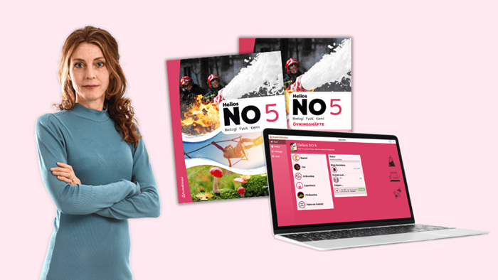 Marie Hannerstig, läromedelsutvecklare för Helios NO