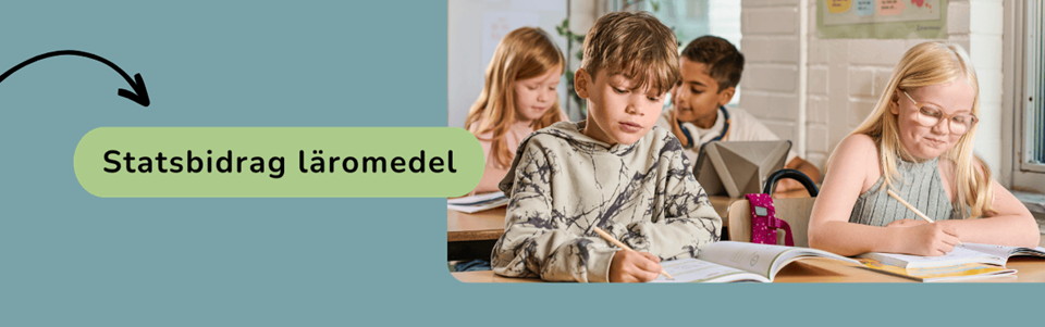 Statsbidrag läromedel