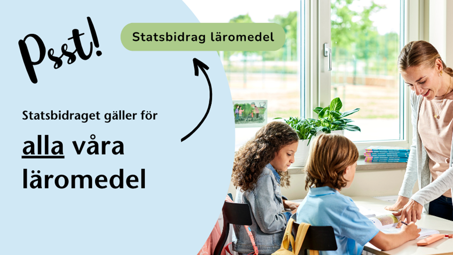 Statsbidrag för inköp av läromedel för grundskolan