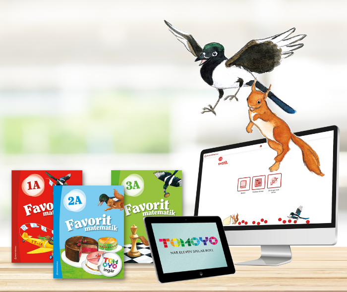 Favorit matematik åk 1-3 elevpaket