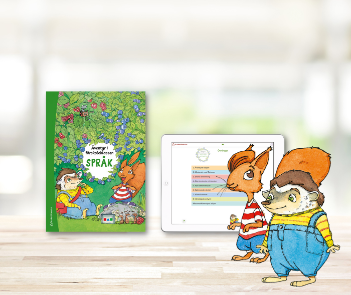 Äventyr i förskoleklassen - tryckt elevbok och digitalt läromedel