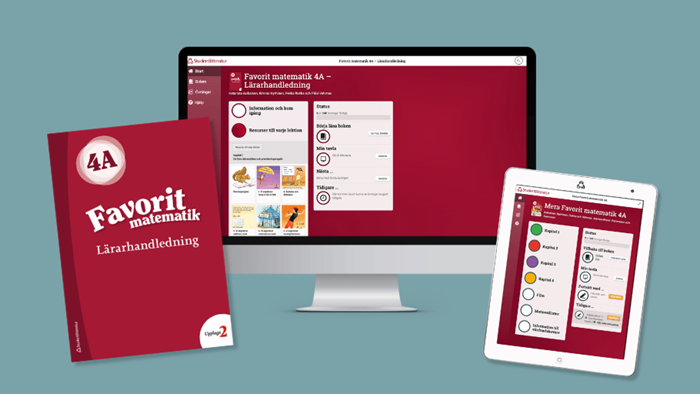 Lärarpaket med tryckta och digitala delar